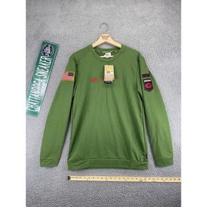 Nike Georgia Bulldog Sweatshirt Mens Small Green Red Crewneck Football Athens GA